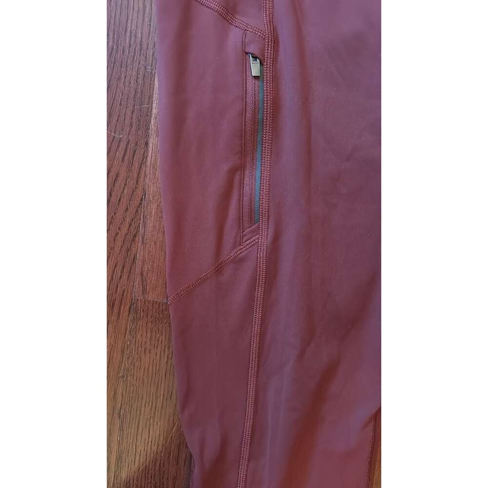 Athleta Rainier Tight High Rise Leggings in Spiced Cabernet Red Small S - Picture 8 of 8